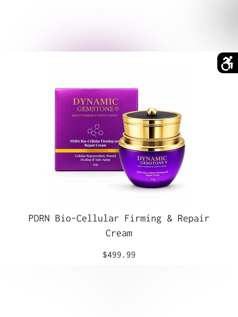 PDRN Bio-Cellular Firming & Repair Cream — Purple